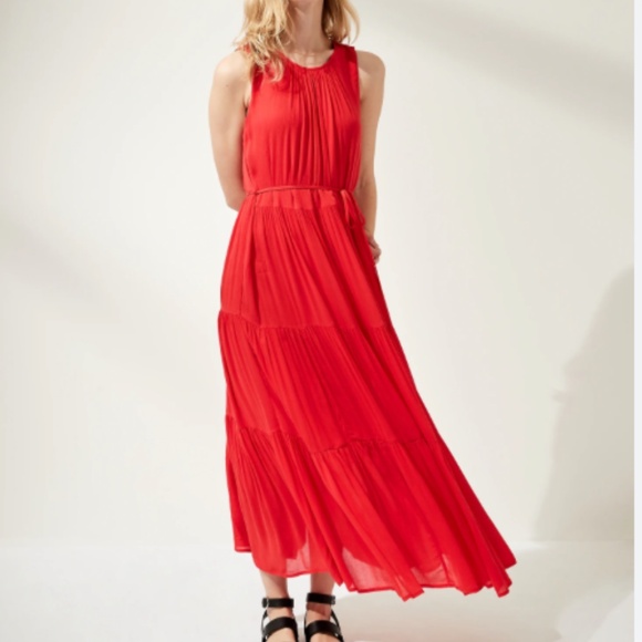 Black Tiered Maxi Dress - Banana Republic - Picture 9 of 9